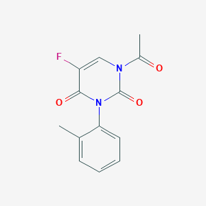 molecular formula C13H11FN2O3 B14788227 A-OT-Fu 