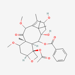 molecular formula C31H40O10 B14788280 10-Deacetyl-7,10-dimethylbaccatin III 
