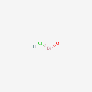 molecular formula BiOCl<br>BiClHO B147883 Bismuth oxychloride CAS No. 7787-59-9