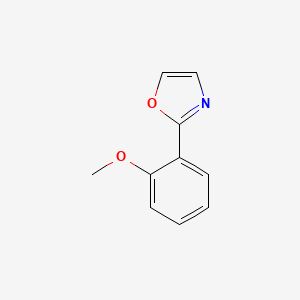 molecular formula C10H9NO2 B14788584 Oxazole, 2-(2-methoxyphenyl)- 