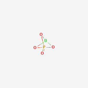 molecular formula BPO4<br>BO4P B147888 Boron phosphate CAS No. 13308-51-5