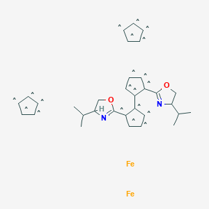 molecular formula C32H36Fe2N2O2 B14788940 CID 137796227 