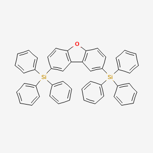 molecular formula C48H36OSi2 B14789137 2,8-Bis(triphenylsilyl)dibenzofuran 