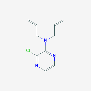 molecular formula C10H12ClN3 B1478936 N,N-diallyl-3-chloropyrazin-2-amine CAS No. 2097957-31-6