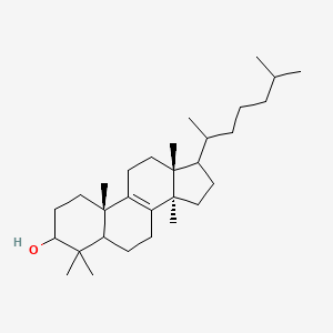 molecular formula C30H52O B14790035 Lanostenol;Dihydrolanosterin 