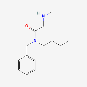 molecular formula C14H22N2O B1479030 N-benzyl-N-butyl-2-(methylamino)acetamide CAS No. 2097985-85-6