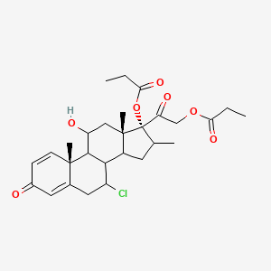 molecular formula C28H37ClO7 B14790564 Almeta; Delonal; Sch 22219; Vaderm 