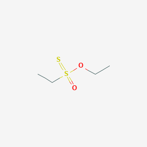 molecular formula C4H10O2S2 B14791009 Ethyl ethanethiosulfonate 