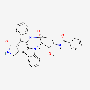 molecular formula C35H30N4O4 B14791241 Pkc412;cgp 41251 