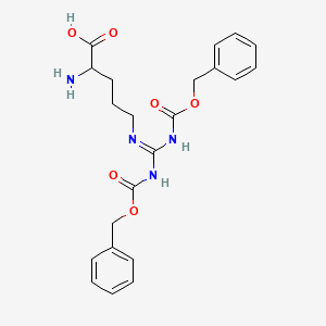 molecular formula C22H26N4O6 B14791280 H-Arg(Z)-OH 