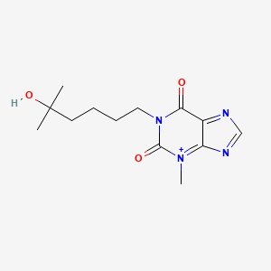 molecular formula C13H19N4O3+ B14791286 A 81-3138;Hwa138;hwa-138;hwa 138 