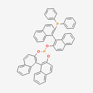 molecular formula C52H34O3P2 B14791448 Binaphos 