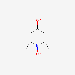 molecular formula C9H17NO2 B14791835 2,2,6,6-Tetramethyl-1,4-piperidinediylbis(oxy) 