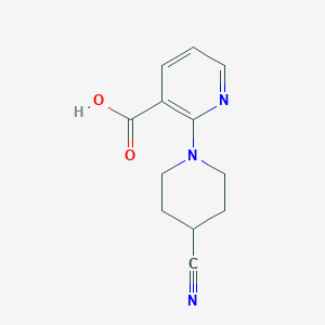 2-(4-Cyanopiperidin-1-yl)nicotinic acid