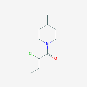 2-Chloro-1-(4-methylpiperidin-1-yl)butan-1-one