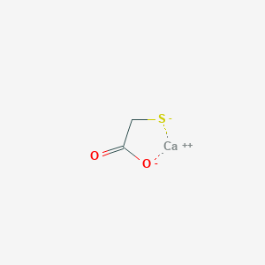 molecular formula C2H2CaO2S B147919 Calcium thioglycolate (1:1) CAS No. 37457-75-3