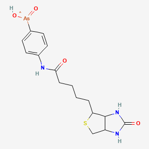 molecular formula C16H21AsN3O4S B14792238 CID 122407930 