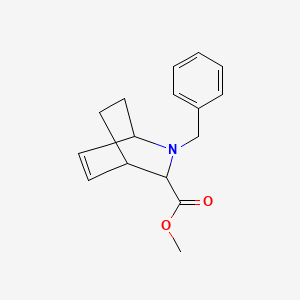 molecular formula C16H19NO2 B1479254 Methyl 2-benzyl-2-azabicyclo[2.2.2]oct-5-ene-3-carboxylate CAS No. 2097954-57-7
