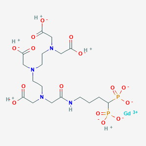 molecular formula C18H31GdN4O15P2 B147926 Gddtpa-bdp CAS No. 133049-44-2