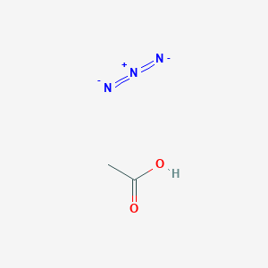 molecular formula C2H4N3O2- B14792625 Azide Acetic Acid 