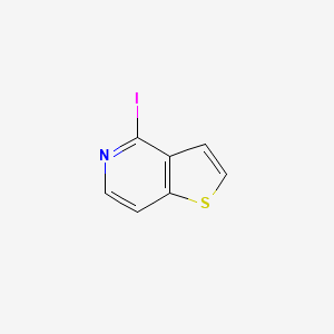 molecular formula C7H4INS B14792748 4-Iodothieno[3,2-c]pyridine 