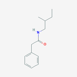 molecular formula C13H19NO B14792837 N-(2-methylbutyl)-2-phenylacetamide 
