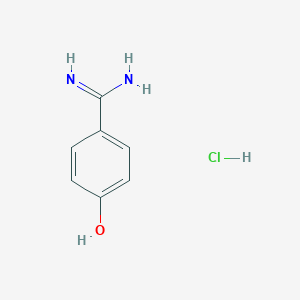 molecular formula C7H9ClN2O B014794 4-Hydroxybenzamidine hydrochloride CAS No. 38148-63-9