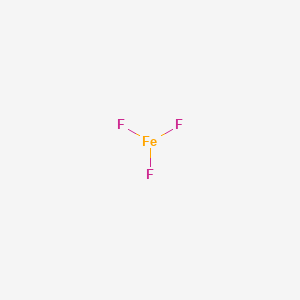 molecular formula F3Fe B147940 Ferric fluoride CAS No. 7783-50-8