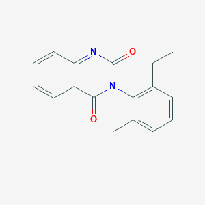 molecular formula C18H18N2O2 B14794290 3-(2,6-Diethylphenyl)-2,4(1h,3h)-quinazolinedione 