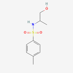 molecular formula C10H15NO3S B14794499 N-(1-hydroxypropan-2-yl)-4-methylbenzenesulfonamide 