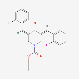 molecular formula C24H23F2NO3 B14794562 JAK2 inhibitor G5-7 