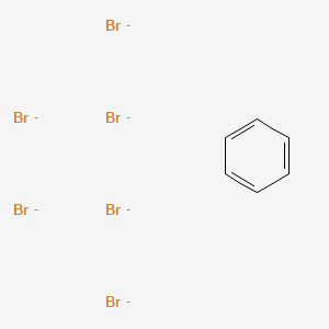 molecular formula C6H6Br6-6 B14794912 Benzene;hexabromide 