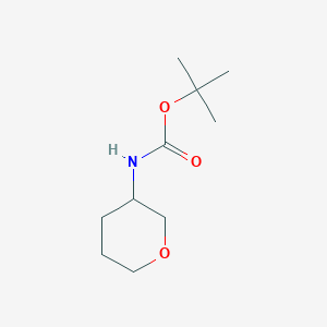 molecular formula C10H19NO3 B14795000 (Tetrahydropyran-3-yl)carbamic Acid tert-Butyl Ester 