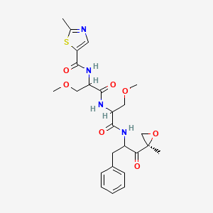 molecular formula C25H32N4O7S B14795092 Onx 0912;PR-047 