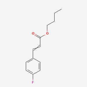 molecular formula C13H15FO2 B14795243 Butyl (2E)-3-(4-fluorophenyl)prop-2-enoate 