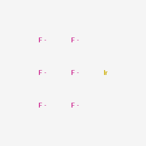 molecular formula F6Ir-6 B14795597 Iridium hexafluoride CAS No. 7783-75-7