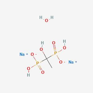 molecular formula C2H8Na2O8P2 B14795907 Etidronic acid (disodium salt) 