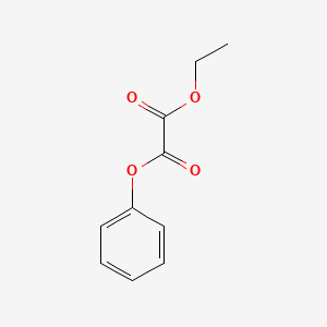 molecular formula C10H10O4 B14796187 Ethanedioic acid, ethyl phenyl ester CAS No. 15779-81-4