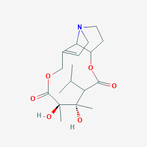 molecular formula C18H27NO6 B14796366 Trichodesmin 