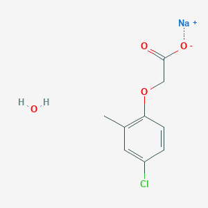 molecular formula C9H10ClNaO4 B14796637 MCPA (sodium) 