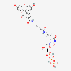 molecular formula C39H43N4O21P3 B14796790 Fluorescein-dUTP 