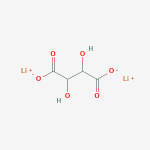 molecular formula C4H4Li2O6 B147969 Lithium tartrate CAS No. 868-17-7