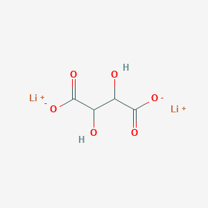 molecular formula C4H4Li2O6 B147969 Dilithium tartrate CAS No. 868-17-7