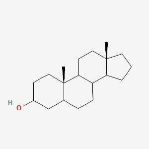 molecular formula C19H32O B14796995 (8xi,9xi,14xi)-Androstan-3-ol CAS No. 881386-50-1