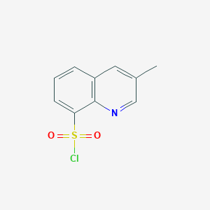 molecular formula C10H8ClNO2S B014797 3-methylquinoline-8-sulfonyl Chloride CAS No. 74863-82-4
