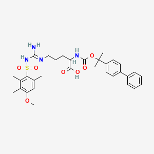 molecular formula C32H40N4O7S B14797177 Bpoc-Arg(Mtr)-OH 