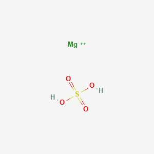 molecular formula MgSO4<br>MgO4S B147977 硫酸镁 CAS No. 7487-88-9