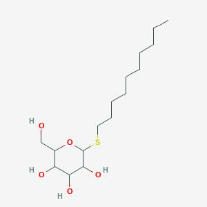 molecular formula C16H32O5S B14797981 Decyl 1-thiohexopyranoside 