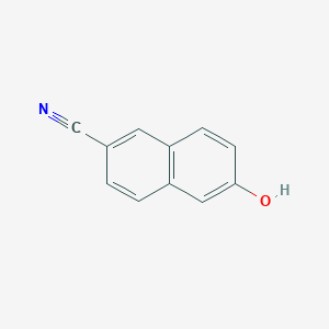 molecular formula C11H7NO B014798 6-Cyano-2-naphthol CAS No. 52927-22-7