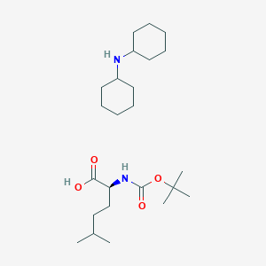 molecular formula C24H46N2O4 B14798206 Boc-HoLeu-OH.DCHA 